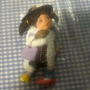 Rare Adorable Doll with Purple and Black Outfit
